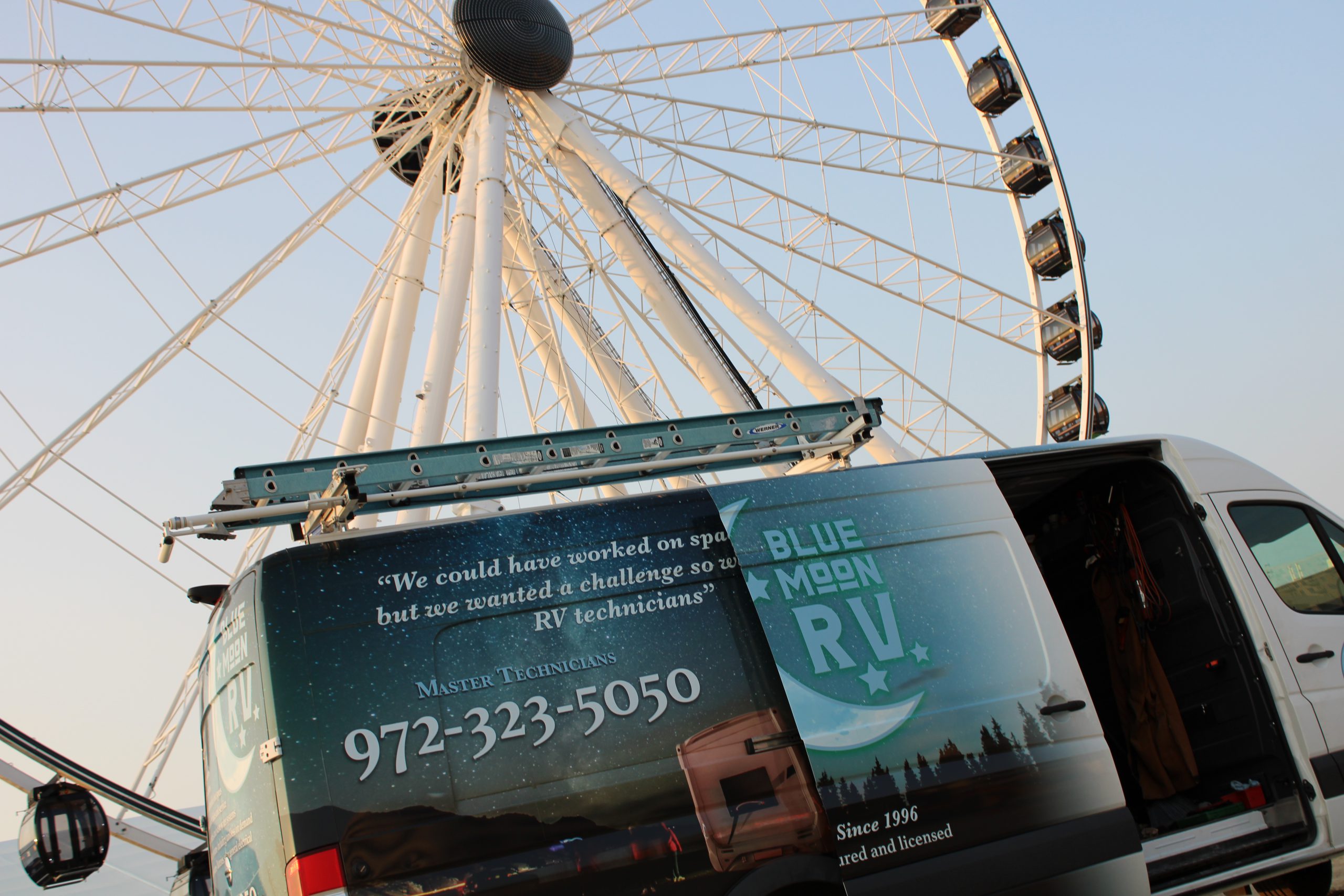Observation wheel scaled